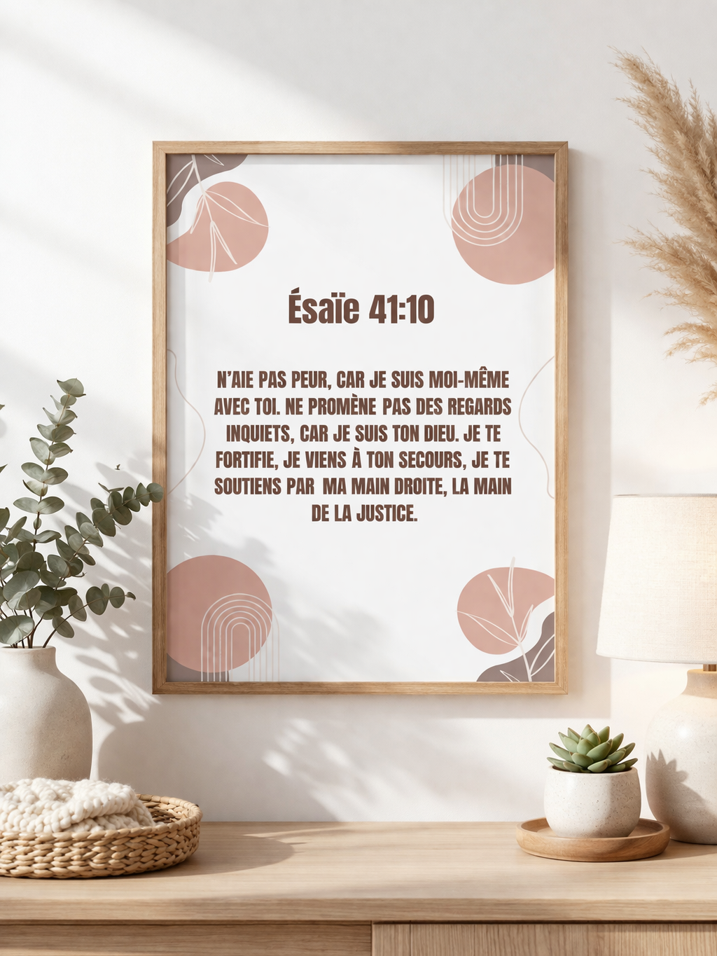 Affiche Ésaïe 41:10