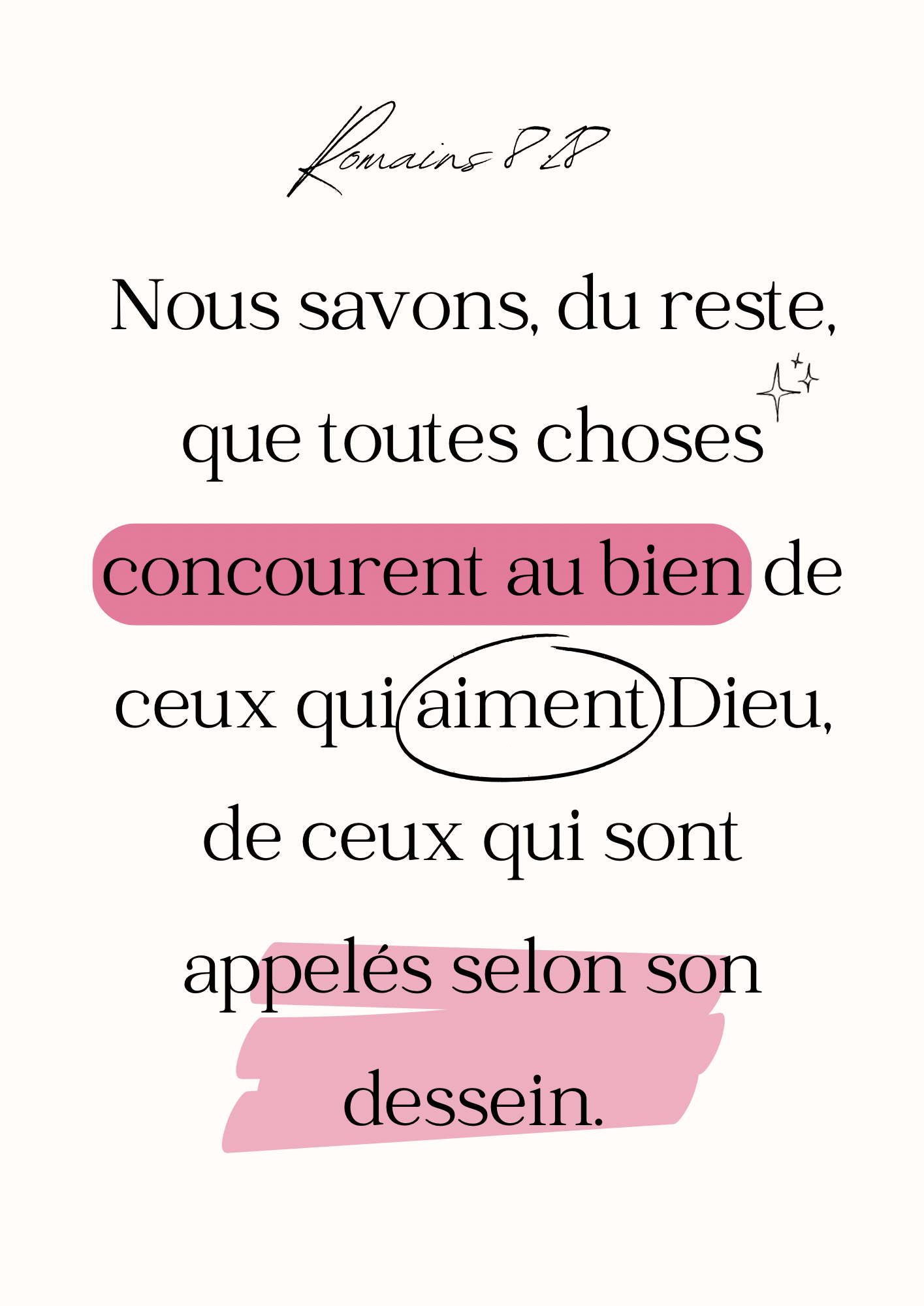 Affiche Romains 8:28