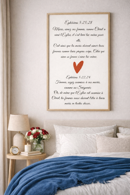 Affiche Éphésiens 5:22-28