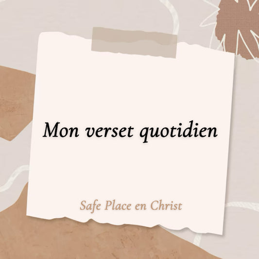 Mon verset quotidien - 365 versets bibliques