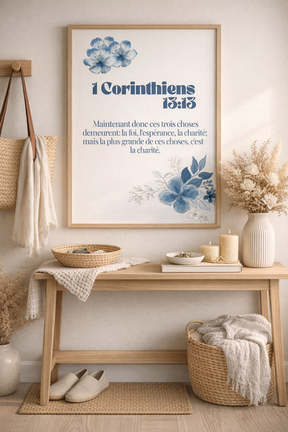 Affiche 1 Corinthiens 13:13