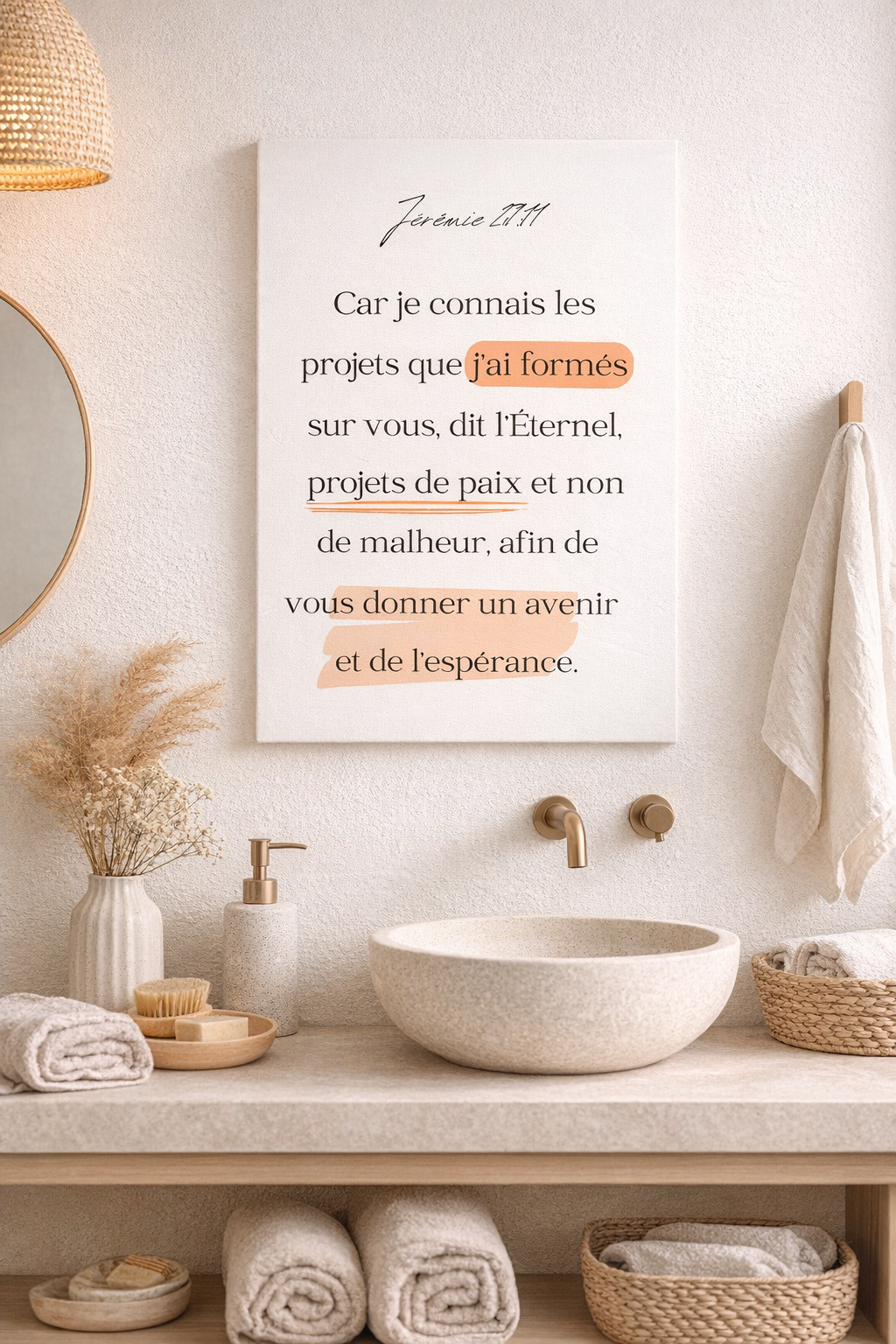 Affiche Jérémie 29:11