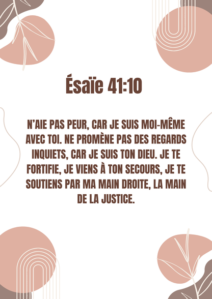 Affiche Ésaïe 41:10